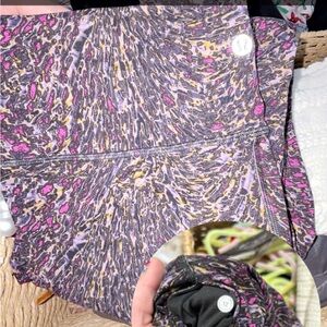 lululemon athletica Leggings - Purple, Pink, and Yellow Pattern